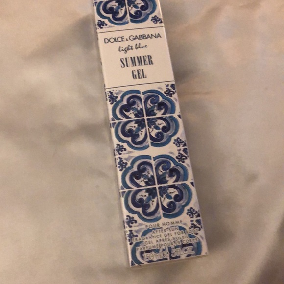 Dolce & Gabbana Light Blue Summer Gel Pour Homme After Sun Fragrance Gel NIB - Picture 9 of 12